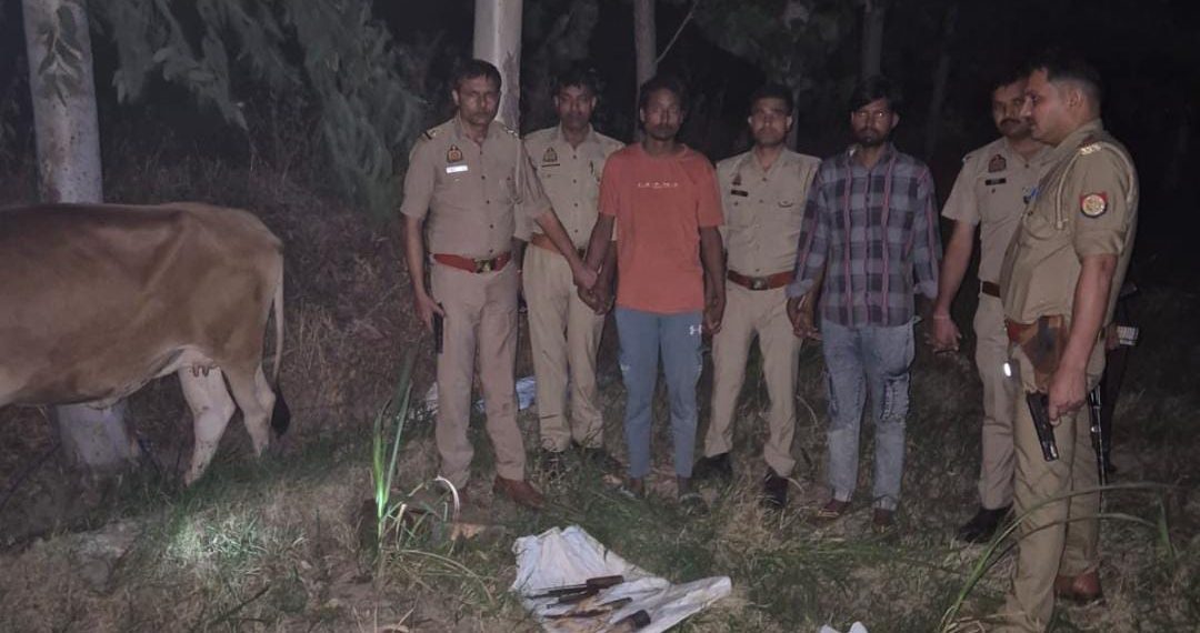 सहारनपुर: पुलिस से भिड़ने उतरे गौकश! क्या किसी बड़े गैंग का हिस्सा हैं ये आरोपी ?