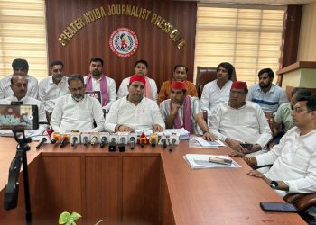 Farji Votes - SP Press Confrence