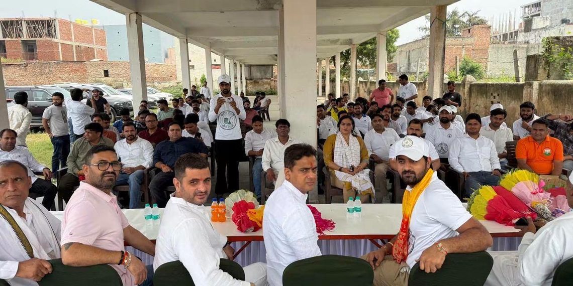 BJP जिला अध्यक्ष अभिषेक शर्मा